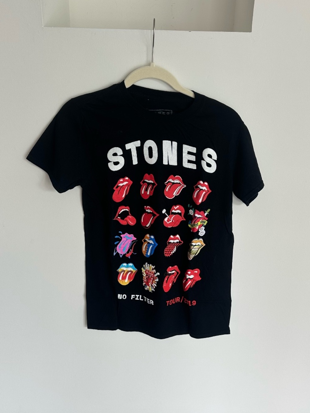 Rolling Stones No Filter Tour 2019 T-Shirt in Black